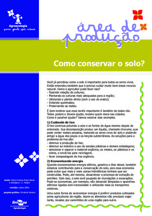 Conservar o Solo